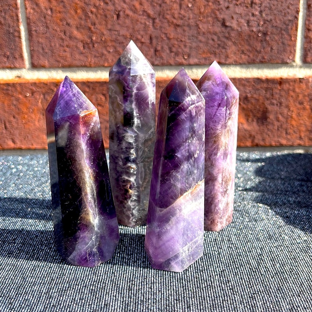 Amethyst Towers, High Quality Amethyst Crystal towers